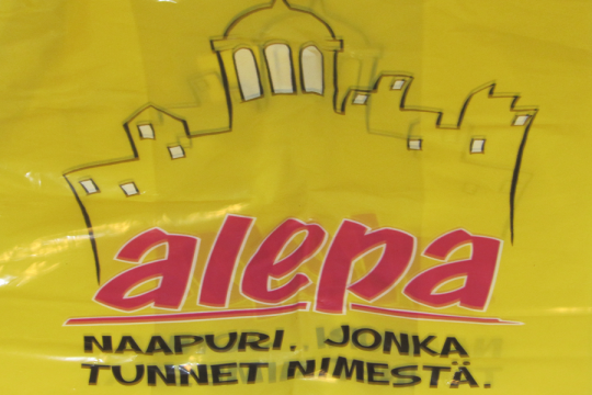 Alepa plastic bag