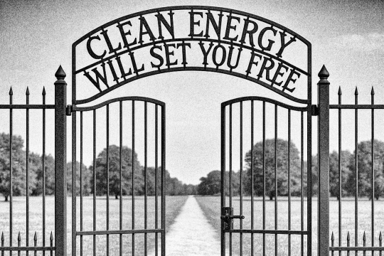 Clean energy will set you free