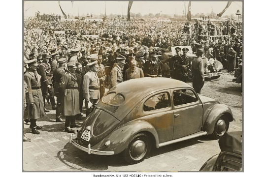 Wolfsburg, VW-Werk Grundsteinlegung (Bundesarchiv Bild 183-H06740)