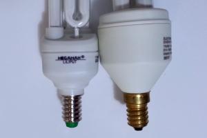 E14 thread lightbulbs