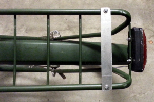 Repaired Helkama luggage carrier