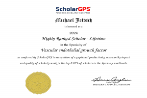 Highly ranked scholar certificate